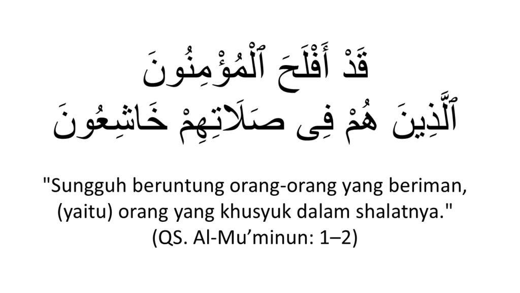 al-mu'minun 1-2