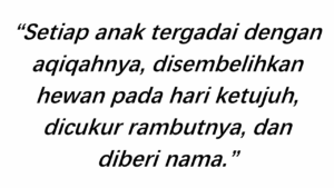 hadis aqiqah