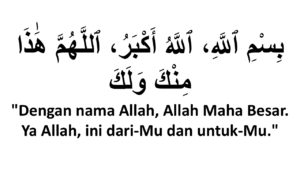 niat qurban