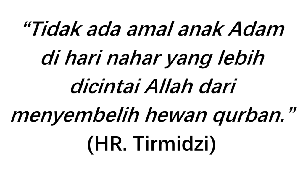 hadits qurban