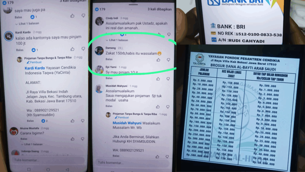 ⛔️ Yayasan Cendikia Indonesia Taqwa (YaCinta) Tegaskan: Kami TIDAK Terkait Penipuan "Pinjaman Tanpa Bunga"
