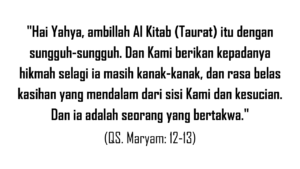 Nabi Yahya a.s.: Kesucian Diri, Keberanian Moral, dan Hidup Sederhana