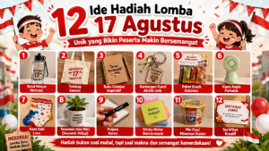 12 Ide Hadiah Lomba 17 Agustus Unik dan Bikin Semangat