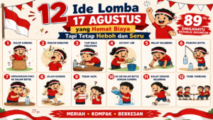 12 Ide Lomba 17 Agustus Hemat Biaya dan Tetap Heboh