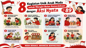 8 Kegiatan Unik Anak Muda Isi Bulan Kemerdekaan ke 89