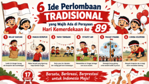 6 Lomba Tradisional Wajib Ada di Hari Kemerdekaan ke 89