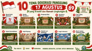 10 Tema Dekorasi Panggung 17 Agustus Ramah Lingkungan