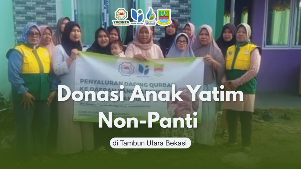Donasi Anak Yatim Non-Panti di Tambun Utara Bekasi