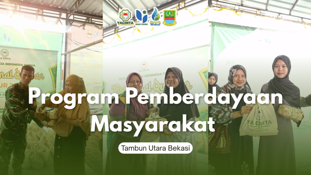 Program Pemberdayaan Masyarakat Tambun Utara Bekasi