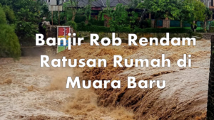 Banjir Rob Rendam Ratusan Rumah di Muara Baru