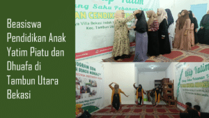 Beasiswa Pendidikan Anak Yatim & Dhuafa Tambun Utara Bekasi